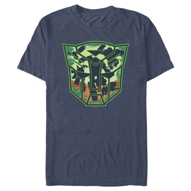 Men's Transformers: Rise of the Beasts Autobot Jungle Logo  Adult T-Shirt