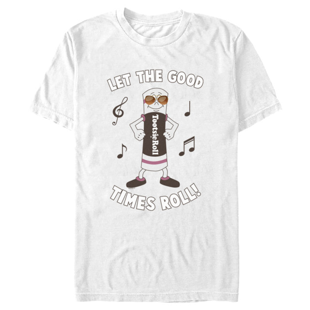 Men's Tootsie Roll Let the Good Times Roll  Adult T-Shirt