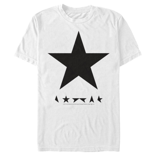Men's David Bowie Blackstar  Adult T-Shirt