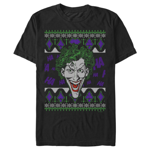 Men's Batman Joker Sweater  Adult T-Shirt