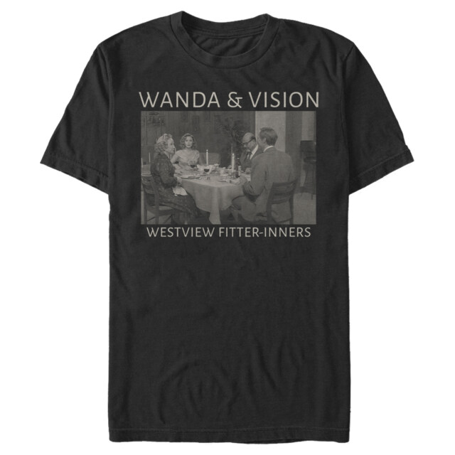 Men's Marvel WandaVision Westview Fitter-Inners  Adult T-Shirt