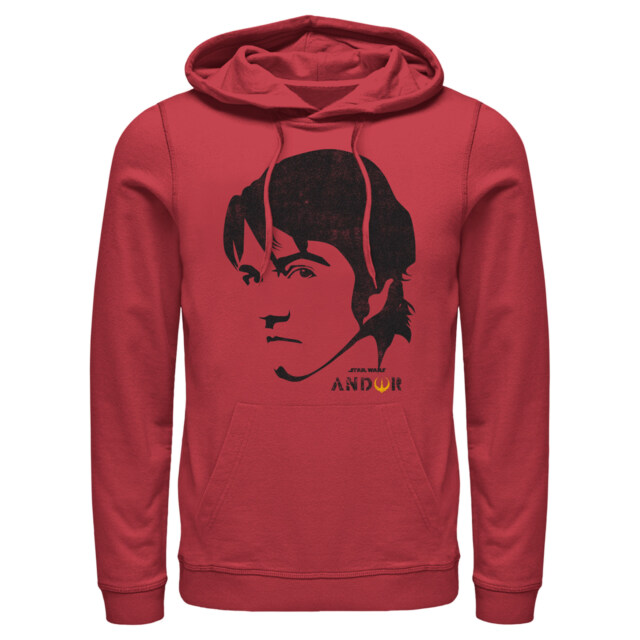 Men's Star Wars: Andor Cassian Eye Glare  Adult Pull Over Hoodie