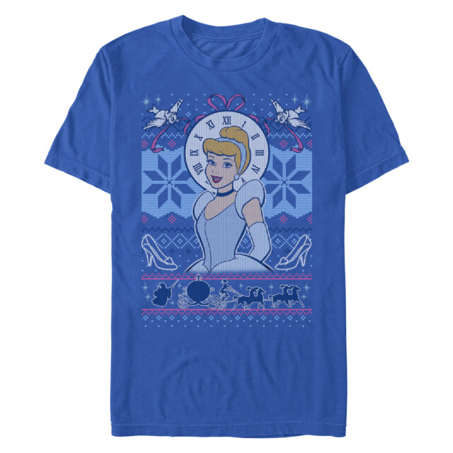 Men's Cinderella Cinderella Christmas Sweater  Adult T-Shirt
