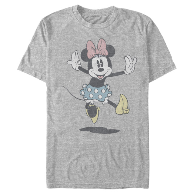 Men's Mickey & Friends Retro Minnie Jump  Adult T-Shirt