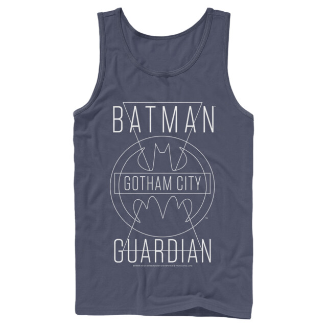 Men's Batman Gotham City Guardian  Adult Tank Top