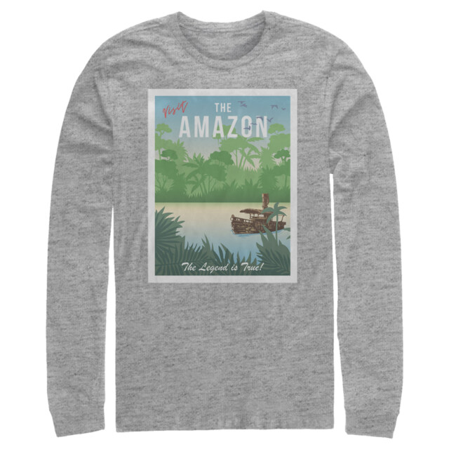 Men's Jungle Cruise Visit the Amazon  Adult Long Sleeve Shirt