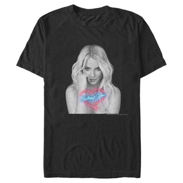 Men's Britney Spears Jean Album Cover  Adult T-Shirt