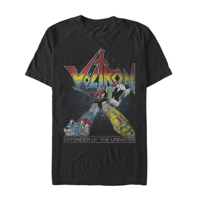 Men's Voltron: Defender of the Universe Space Walk  Adult T-Shirt