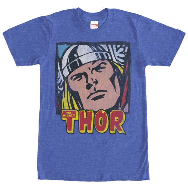 Men's Marvel Mighty Thor Classic Portrait  Adult T-Shirt
