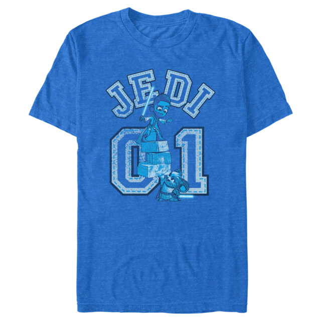 Men's Star Wars: Young Jedi Adventures Kai and Nubs Jedi 01  Adult T-Shirt