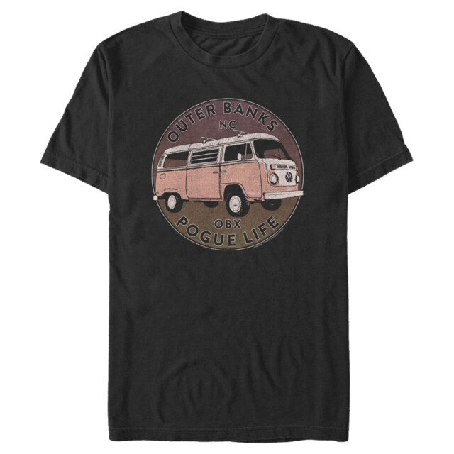 Men's Outer Banks Pogue Life Kombi Van  Adult T-Shirt