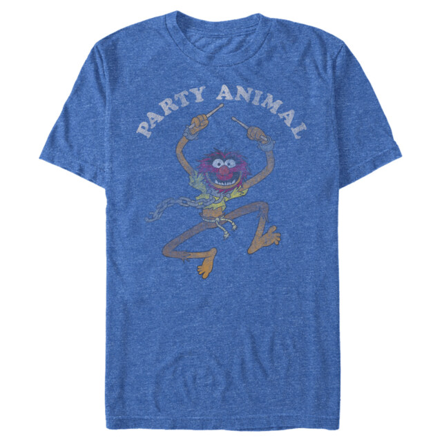 Men's The Muppets Animal Party  Adult T-Shirt