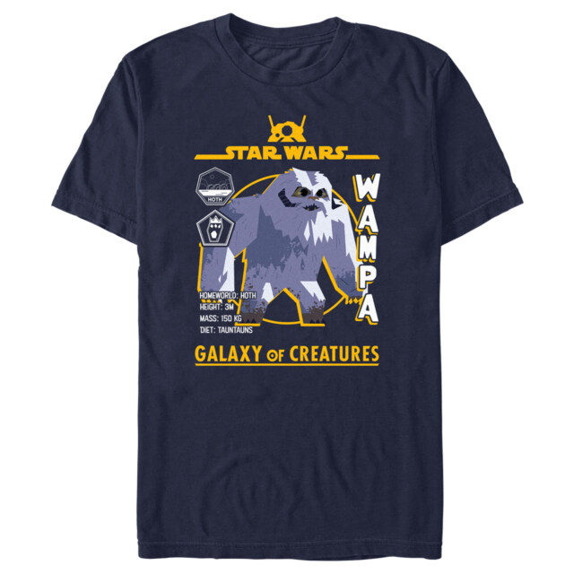 Men's Star Wars: Galaxy of Creatures The Wampa  Adult T-Shirt