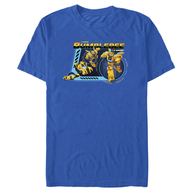 Men's Transformers: EarthSpark Transforming Bumblebee  Adult T-Shirt
