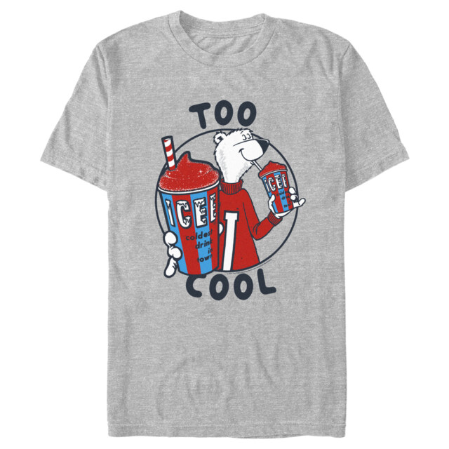 Men's ICEE Bear Too Cool  Adult T-Shirt