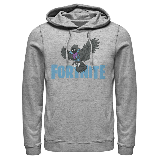 Men's Fortnite Raven Logo  Adult Pull Over Hoodie