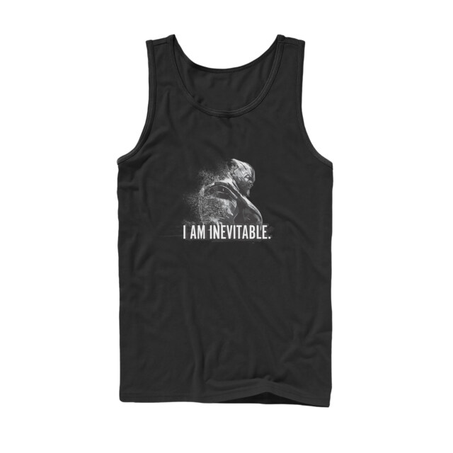 Men's Marvel Avengers: Endgame Inevitable Thanos  Adult Tank Top