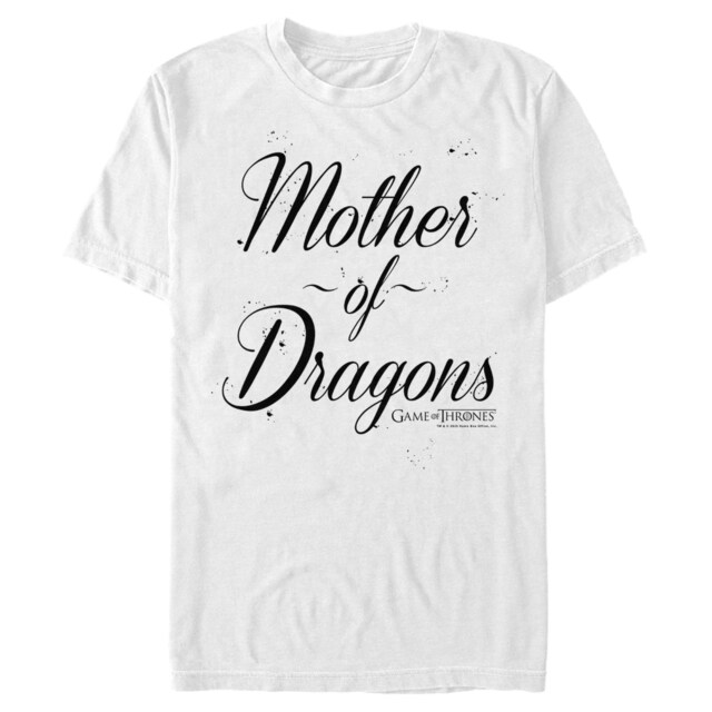 Men's Game of Thrones Mother of Dragons  Adult T-Shirt