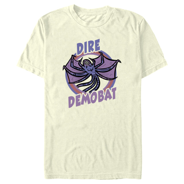 Men's Stranger Things Demobat Monster Drawing  Adult T-Shirt