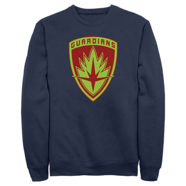 Men's Guardians of the Galaxy Holiday Special Guardians Badge  Adult Sweatshirt
