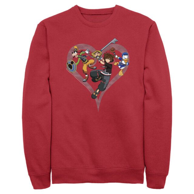 Men's Kingdom Hearts 3 Ready to Fight  Adult Sweatshirt