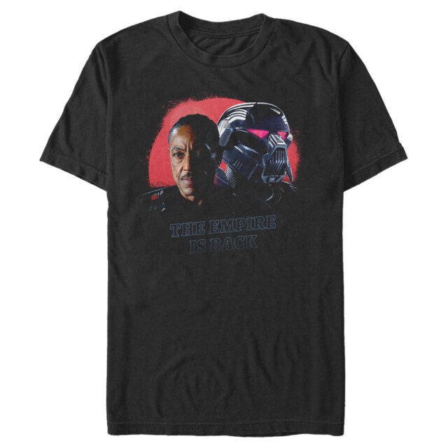 Men's Star Wars: The Mandalorian Gideon Empire Is Back  Adult T-Shirt