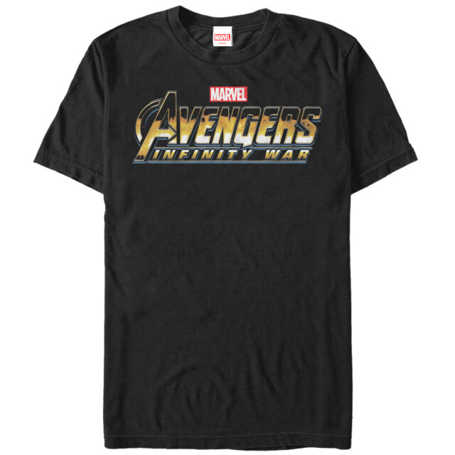 Men's Marvel Avengers: Infinity War Classic Logo  Adult T-Shirt