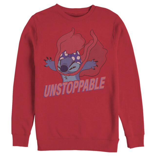 Men's Lilo & Stitch Unstoppable Stitch  Adult Sweatshirt
