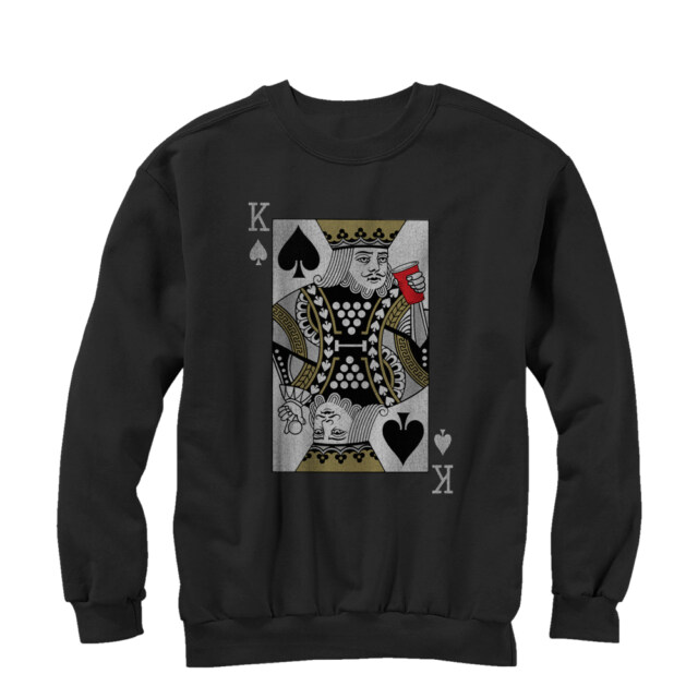 Men's Lost Gods King of Pong  Adult Sweatshirt