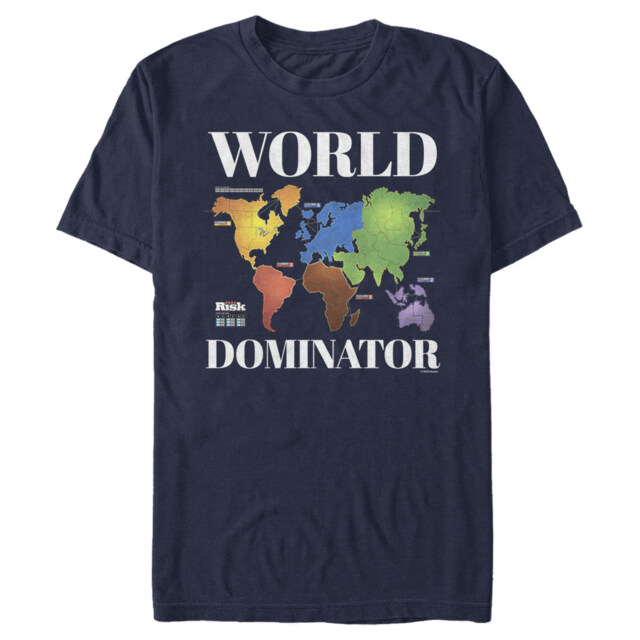 Men's Risk World Dominator  Adult T-Shirt
