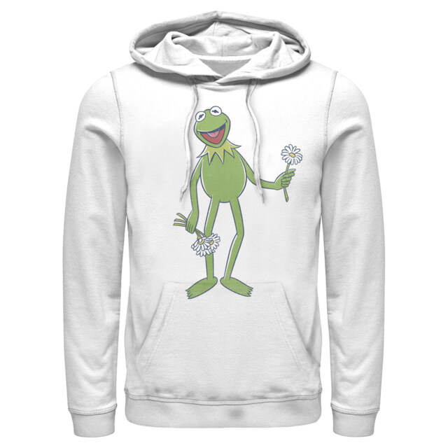 Men's The Muppets Flower Power  Adult Pull Over Hoodie