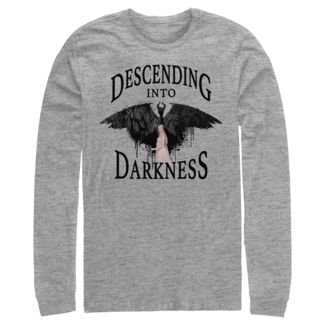 Men's Maleficent: Mistress of All Evil Descending  Adult Long Sleeve Shirt