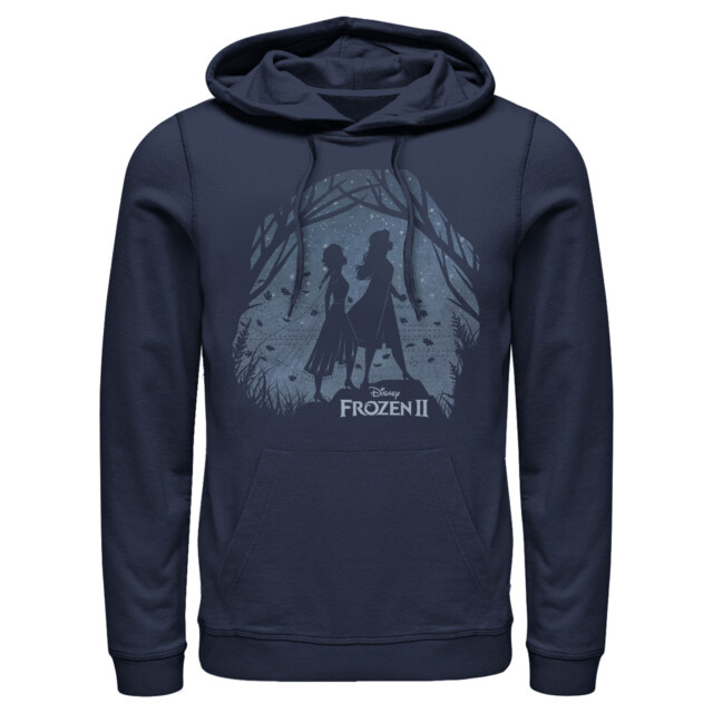 Men's Frozen 2 Sister Shadows  Adult Pull Over Hoodie