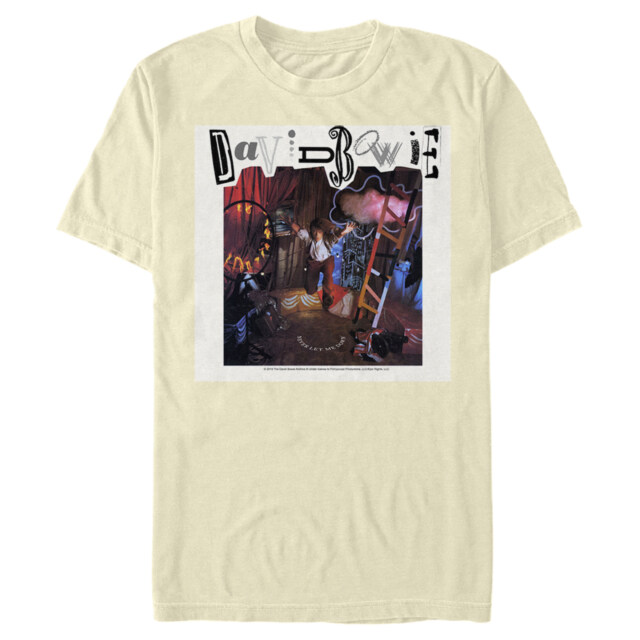 Men's David Bowie Never Let Me Down  Adult T-Shirt