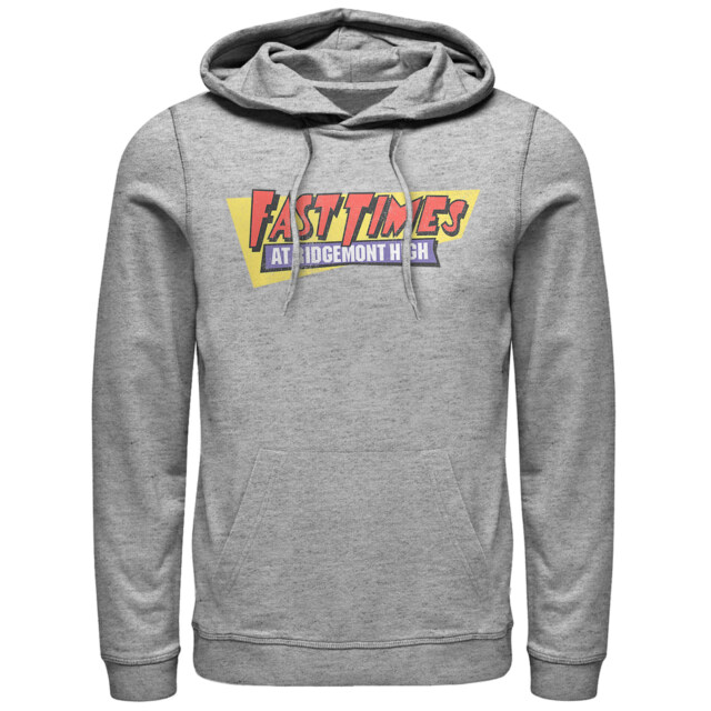 Men's Fast Times at Ridgemont High Retro Logo  Adult Pull Over Hoodie