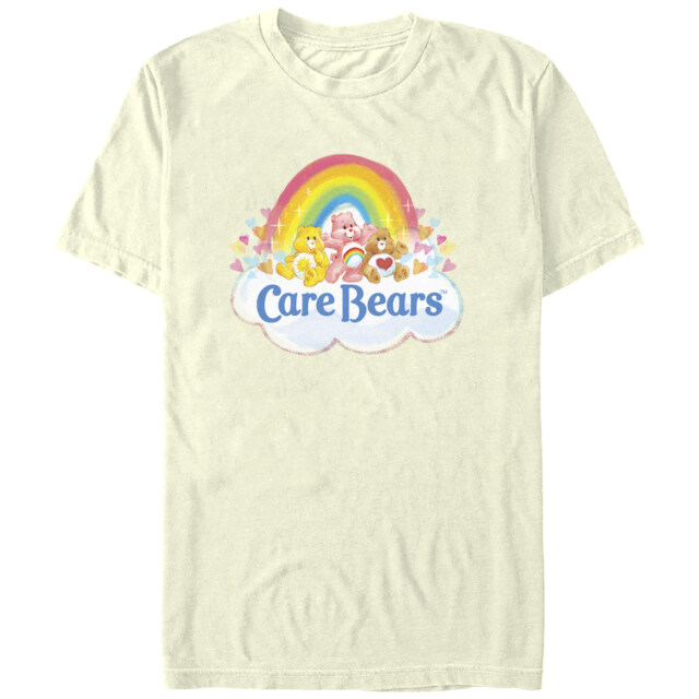Men's Care Bears Rainbow Bears  Adult T-Shirt