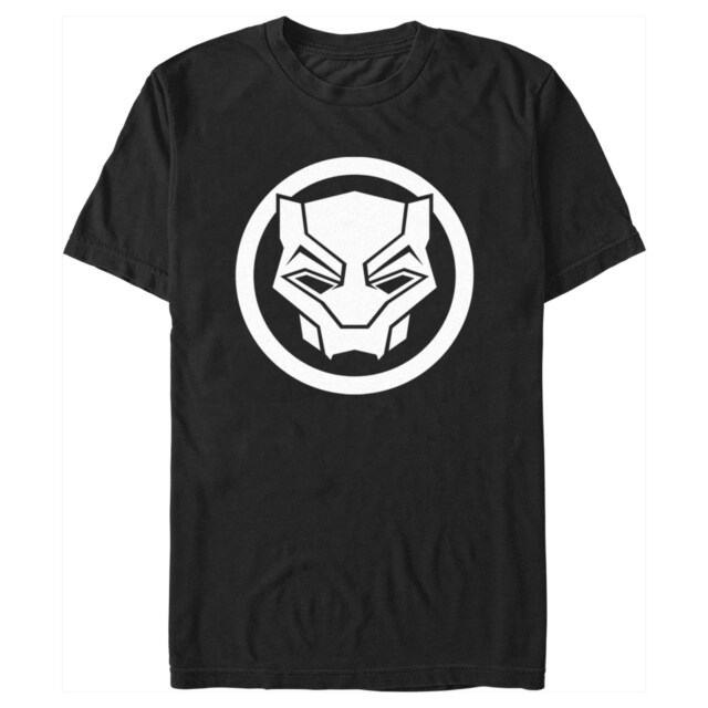 Men's Marvel: Black Panther: Wakanda Forever White Panther Icon  Adult T-Shirt