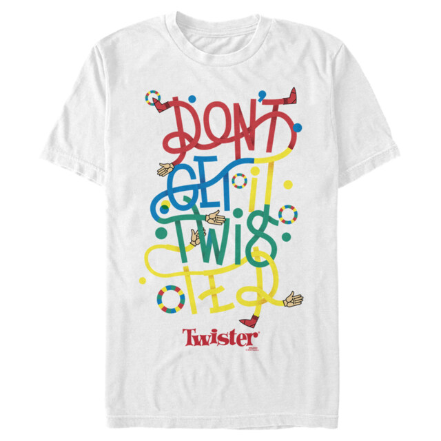 Men's Twister Don't Get It Twisted  Adult T-Shirt