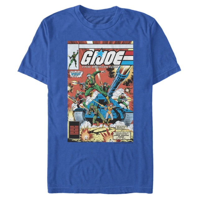 Men's GI Joe Comic Cover  Adult T-Shirt