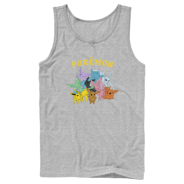 Men's Pokemon Eeveelutions  Adult Tank Top