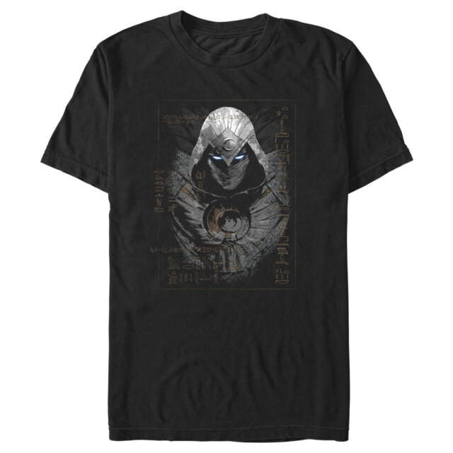 Men's Marvel Moon Knight Egyptian Glyphs  Adult T-Shirt