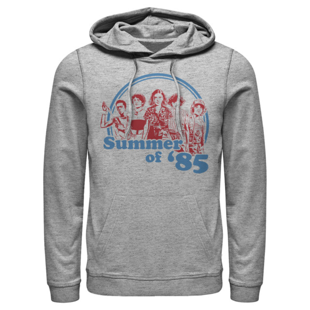 Men's Stranger Things Retro Summer of '85  Adult Pull Over Hoodie