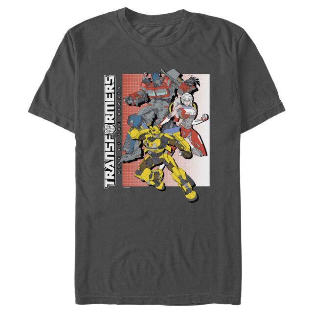 Men's Transformers: Rise of the Beasts Group Poster  Adult T-Shirt
