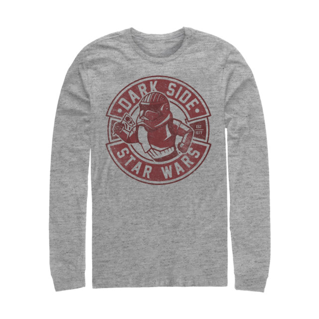 Men's Star Wars: The Rise of Skywalker Sith Trooper Cartoon  Adult Long Sleeve Shirt