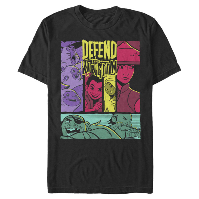 Men's Raya and the Last Dragon Defend the Kingdom  Adult T-Shirt