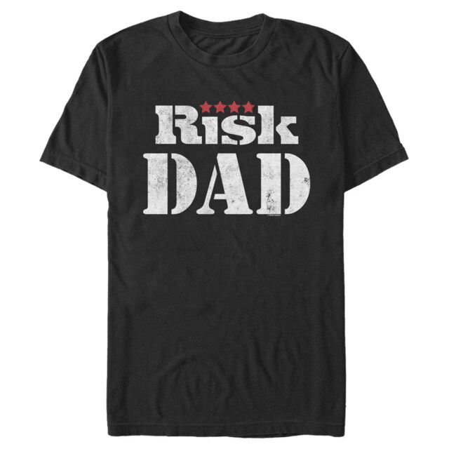 Men's Risk Dad  Adult T-Shirt