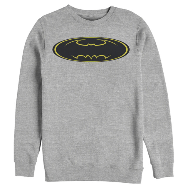 Men's Batman Logo Modern Wing  Adult Sweatshirt