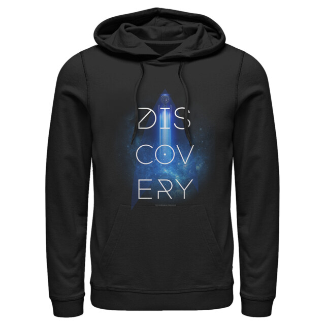 Men's Star Trek: Discovery Discovery Galaxies  Adult Pull Over Hoodie