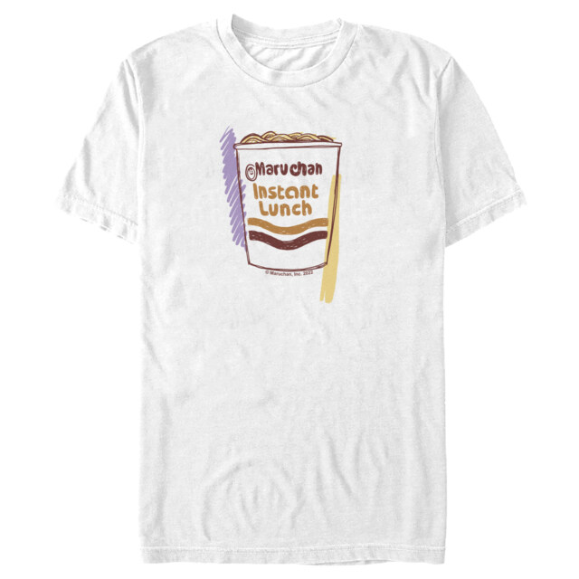 Men's Maruchan Instant Lunch Sketch  Adult T-Shirt