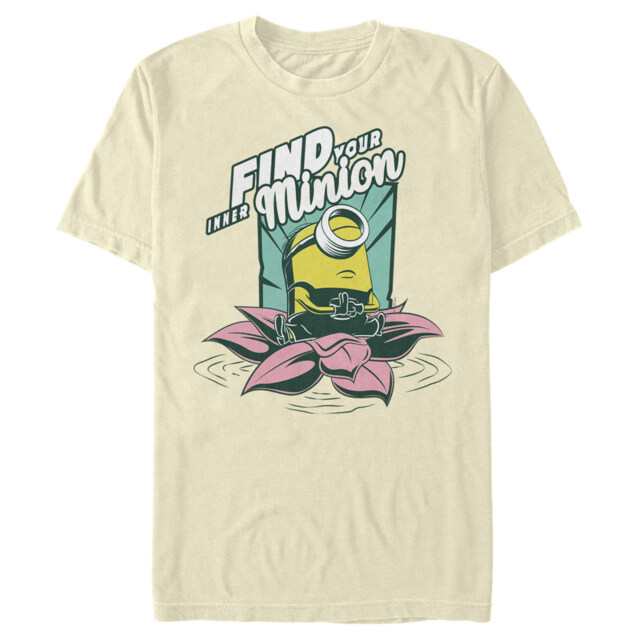 Men's Minions: The Rise of Gru Stuart Find Your Inner Minion  Adult T-Shirt